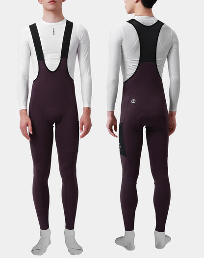 INBIKE Winter Cycling Bib Pants Thermal Fleece Men&