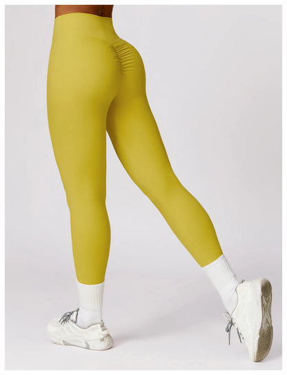 Women Leggings For Fitness High Waist Long Pants Gym Yoga Pants Women Hip Workout Push Up Scrunch Butt Tights Women Clothing