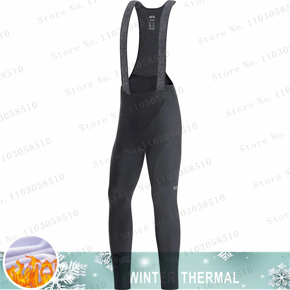 Winter Jacket Thermal Fleece Bicycle Clothes Men&