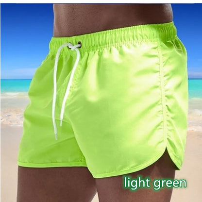 Swimsuits Man 2025 Summer Beach Shorts Mesh Lined Swimwear Board Shorts Male Men&