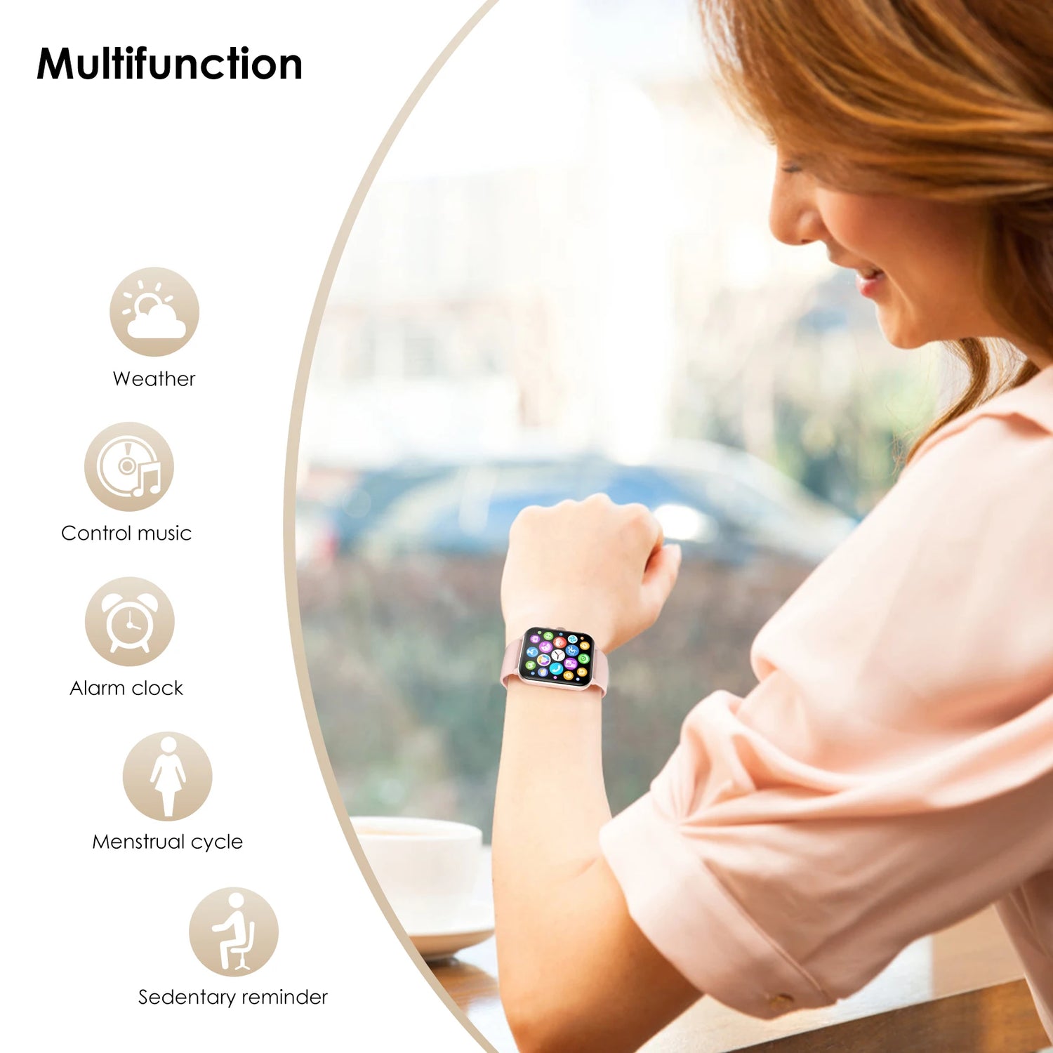 Blackview Waterproof R50 Smart Watch 1.85&