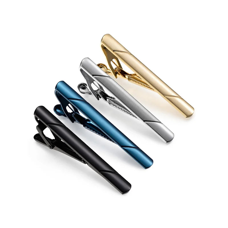 Minimalist Tie Clip For Men Tie Clip To Man Shirt Business Party Gift Box Jewelry Men&