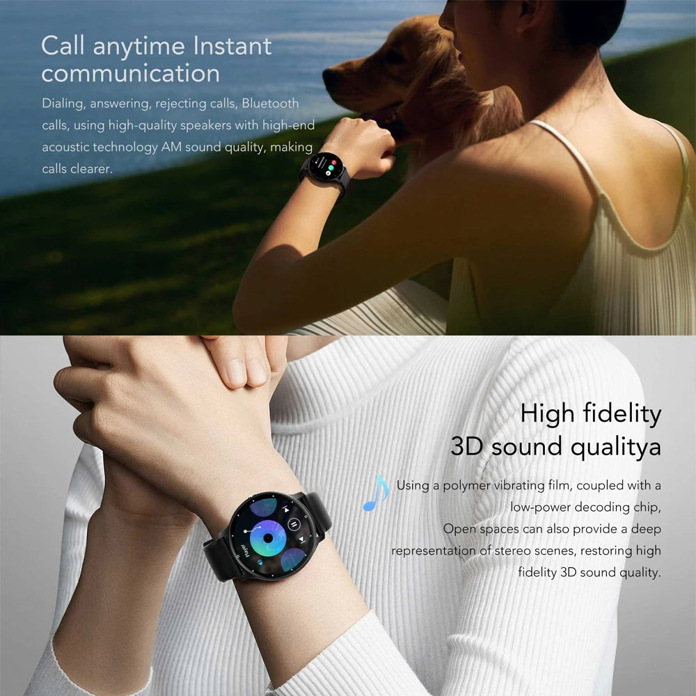 2025 New Sport Smartwatch Men Sports Fitness Wristband IP68 Waterproof Voice Assistant Bluetooth Call SmartWatch For Android IOS