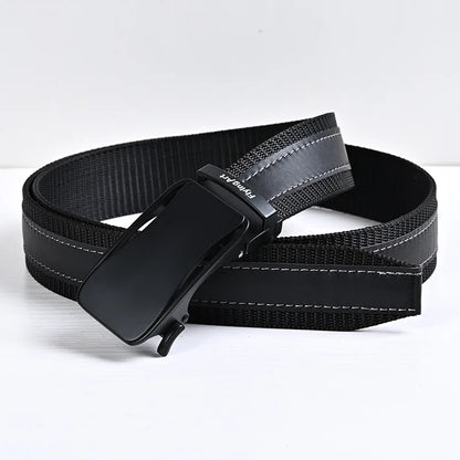 3.5cm Automatic Buckle Belt Jeans Belts For Man Designer Belts Fashion Belts Man Belt Buckle Military Accessories Mens Belt
