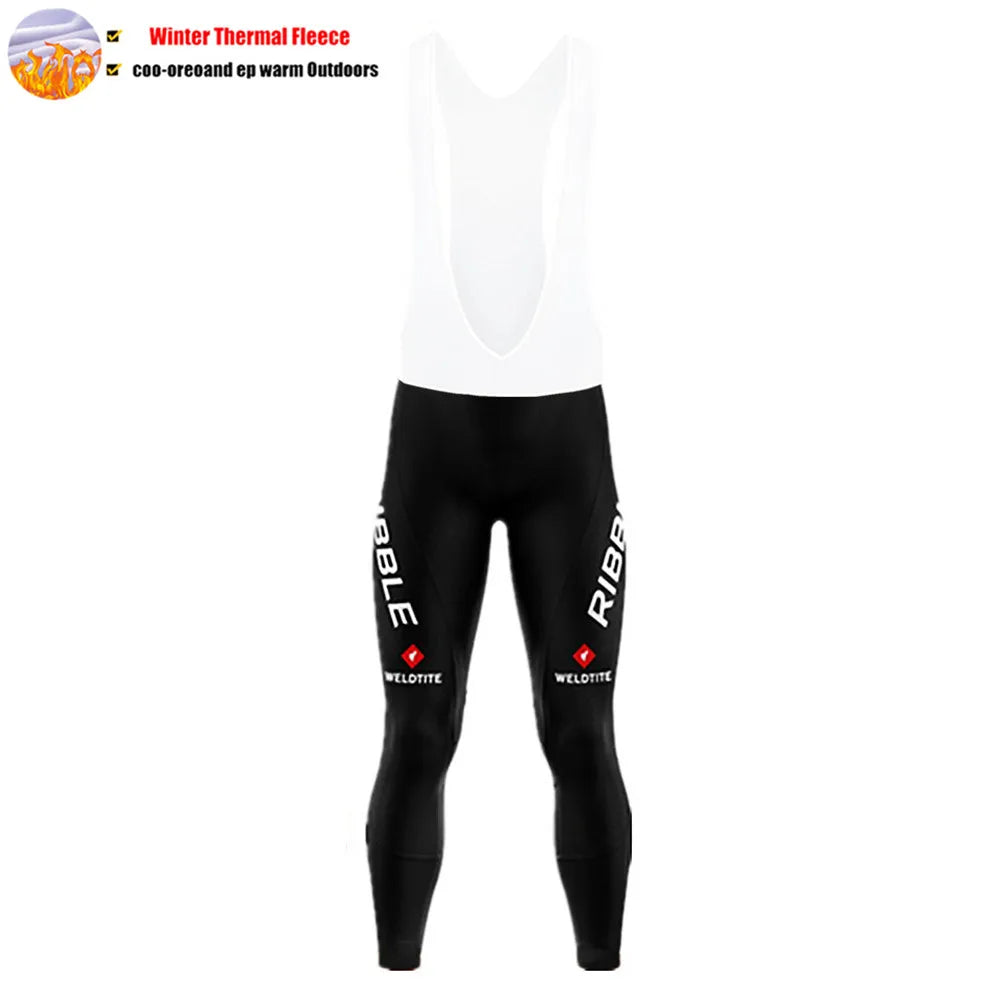2027 Winter Thermal Fleece Cycling Clothes Long Sleeve Uniform Costume Sport Bike MTB Fleece Jersey Sports Set Bicycle Clothing