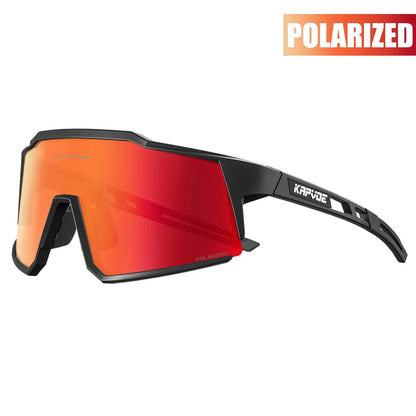 Kapvoe Cycling Glasses Polarized MTB Road Bike Glasses UV400 Protection Sunglasses Ultra Light Sport Eyewear Equipment