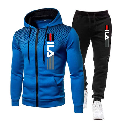 New explosive fashion trend sports suit men&