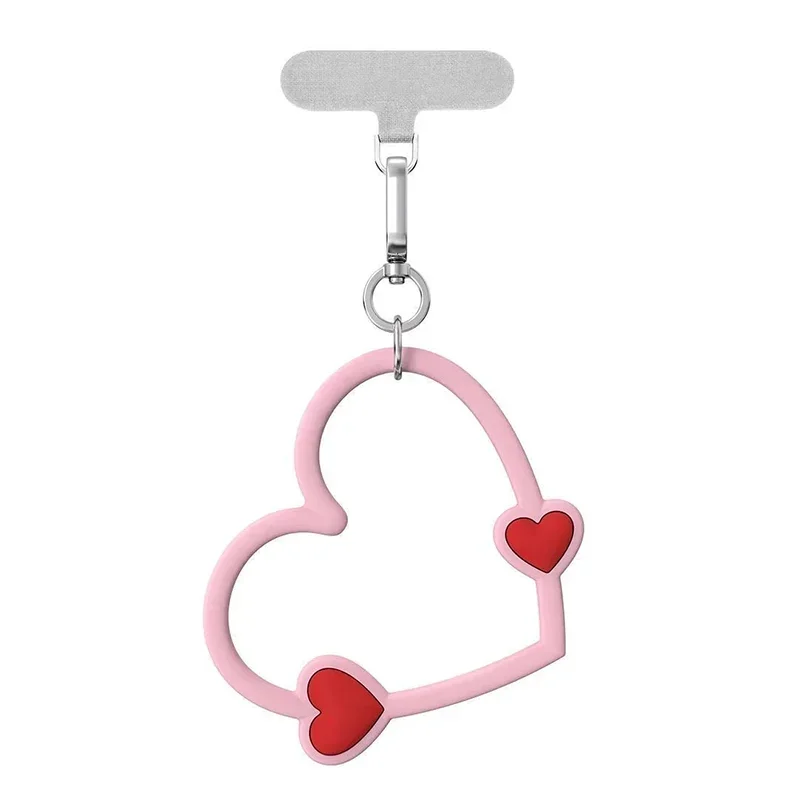 DIY Mobile Phone Accessories Hook Sticker Phone Charm Lanyard Pendant for iPhone for Galaxy Case Decoration