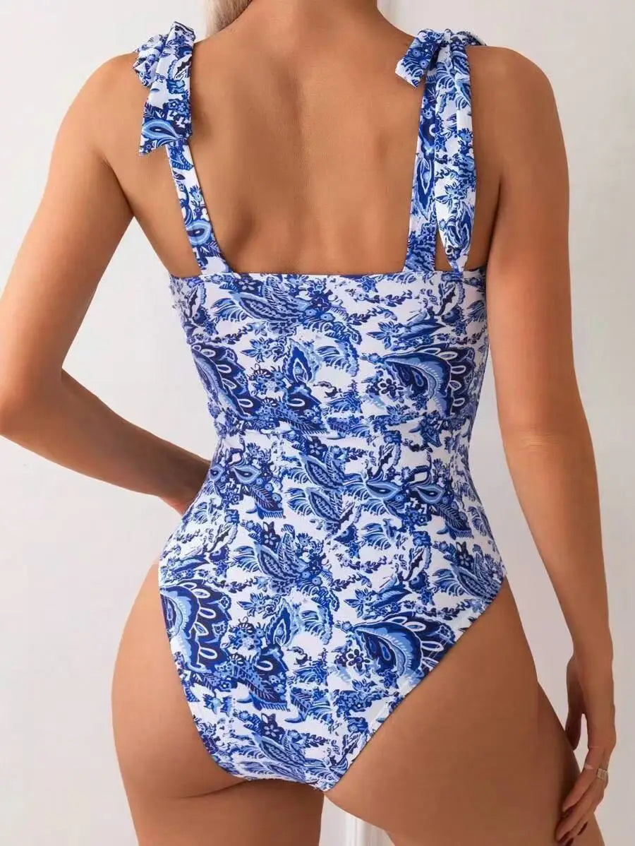 2025  New Swimwear Women Sexy Swimsuit One-Piece Swimming Suit Bathing Suit Bikini Set Beach Wear Monokini