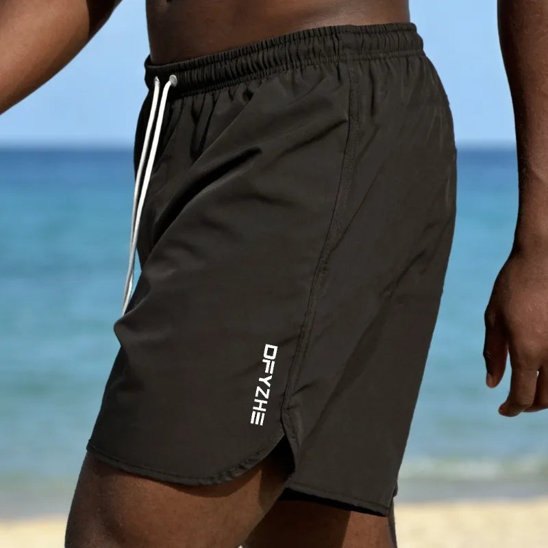 Extremely simple beach men&