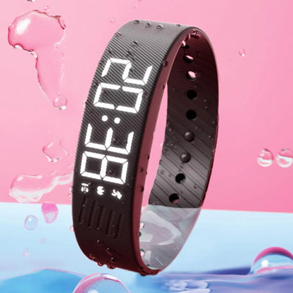 Alarm Watch Digital Watch with Vibrating Alarm Anti-Snooze Adjustable Wristband Smartwatch for Kids Women Men Bedroom Sports