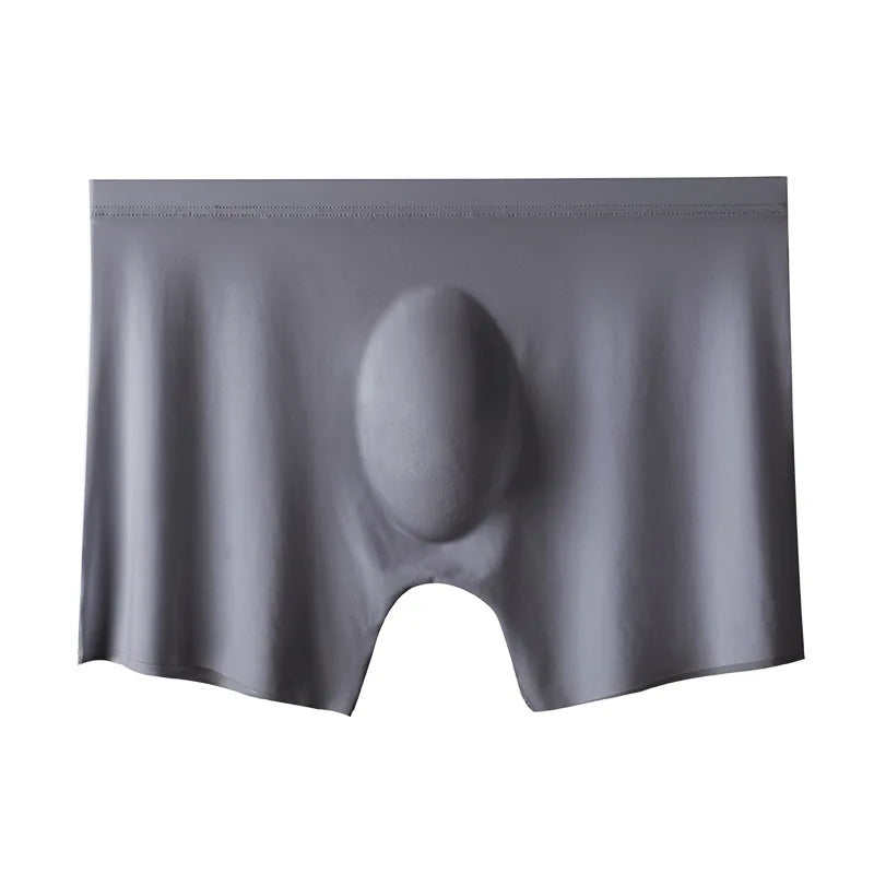 1pc Mens Boxers Shorts Ice Silk Men Panties Seamless Sexy Underwear Man Underpants Panties Male Antibacterial Breathable Briefs