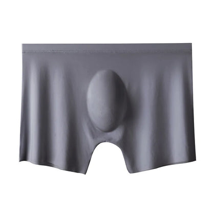 1pc Mens Boxers Shorts Ice Silk Men Panties Seamless Sexy Underwear Man Underpants Panties Male Antibacterial Breathable Briefs