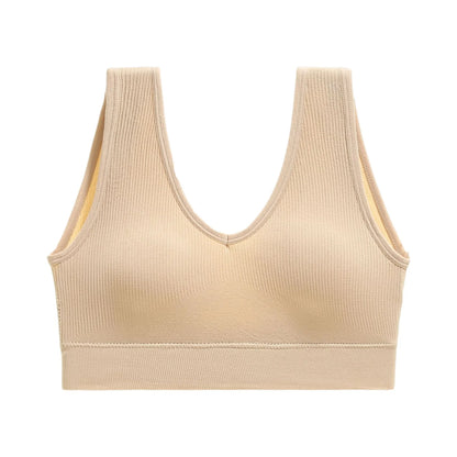Women Sports Bra Top Push Up Fitness Yoga Bra Underwear Sport Tops for Women Breathable Running Vest Gym Wear