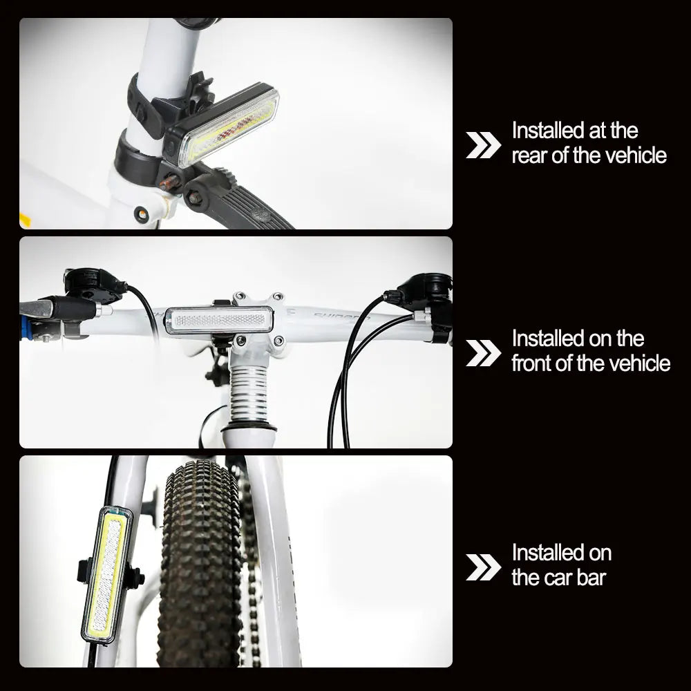 RGB Bicycle Lights Bike Tail Light 600/750 mah Memory Mode Rainbow LED Warning USB Waterproof Helmet Scooter Rear Taillight