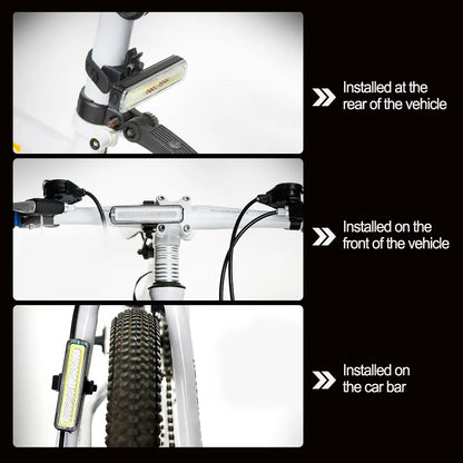 RGB Bicycle Lights Bike Tail Light 600/750 mah Memory Mode Rainbow LED Warning USB Waterproof Helmet Scooter Rear Taillight