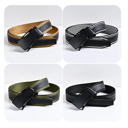 3.5cm Automatic Buckle Belt Jeans Belts For Man Designer Belts Fashion Belts Man Belt Buckle Military Accessories Mens Belt