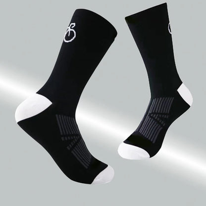 1/6 Pairs Men Women Outdoor Sports Cycling Socks Fashionable Prints Soft Comfortable Sweat Wicking Breathable Running Socks