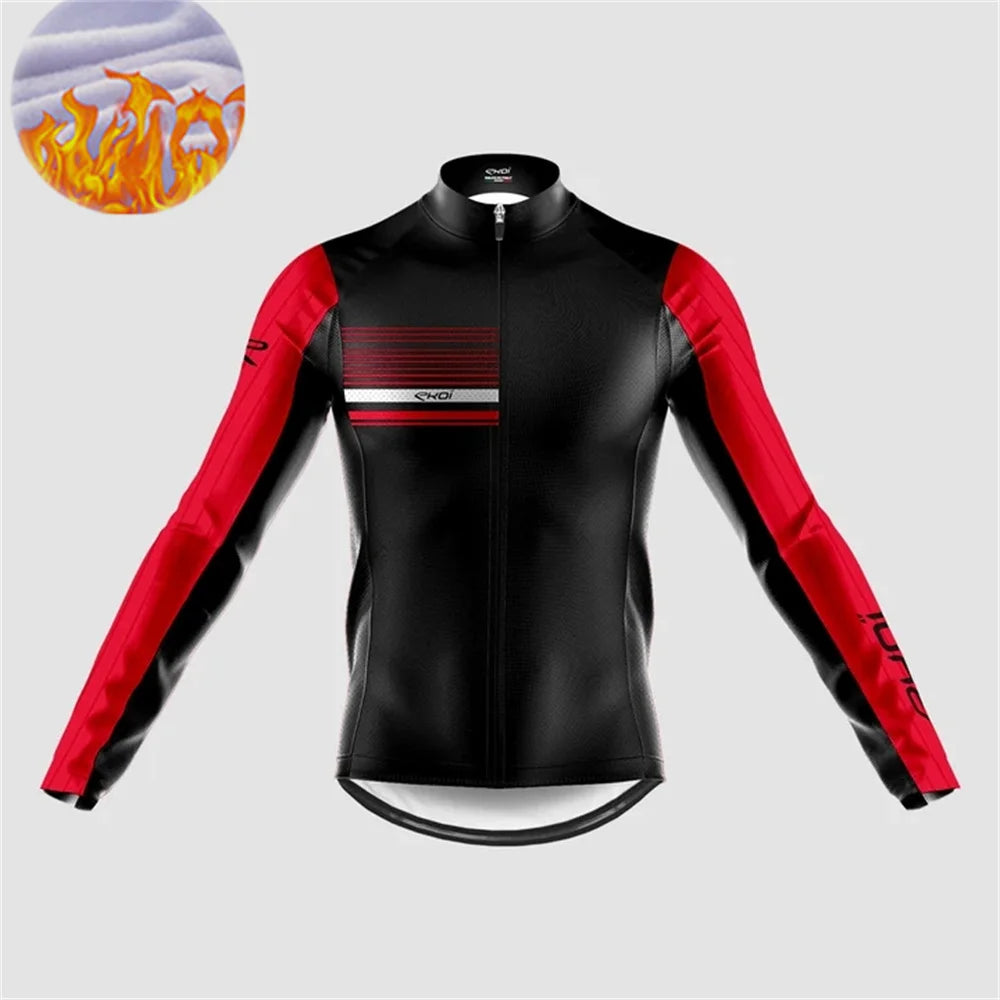 2024 New Winter Cycling Clothing Men&