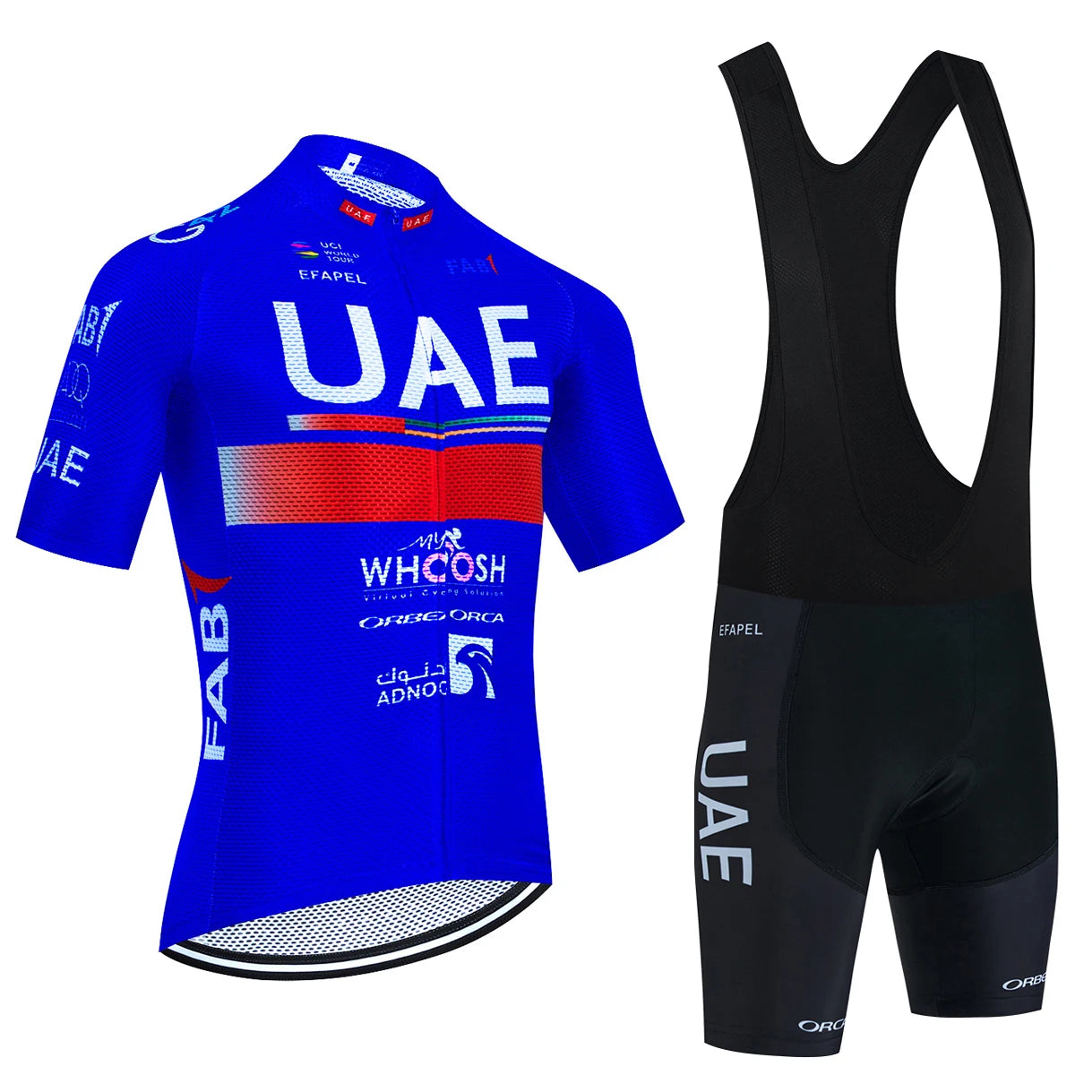 New Black UAE Cycling Maillot Jersey Shorts Men Women Ropa Ciclismo MTB Road Bicycle Jersey Riding Bike T-shirt Pants Clothing