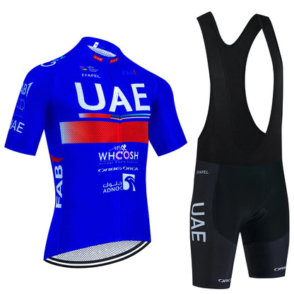New Black UAE Cycling Maillot Jersey Shorts Men Women Ropa Ciclismo MTB Road Bicycle Jersey Riding Bike T-shirt Pants Clothing