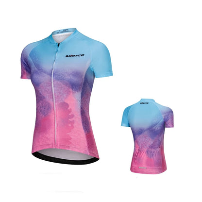 2023 Cycling Jersey Woman Outfits Summer Short Sleeve Clothing Quick Dry Breathable Women&