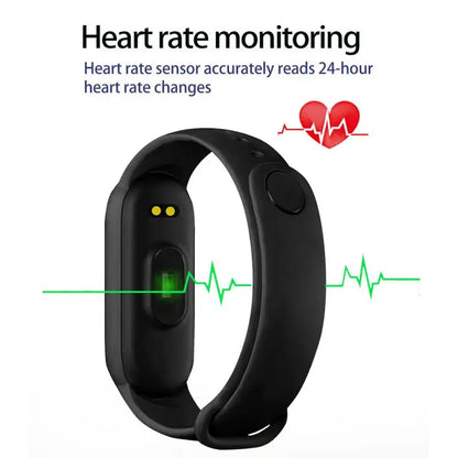 Xiaom New Smart Watch Screen Step Counting Multi Sport Fitness Mode Message Reminder Photography Music Remote Control Smart Band