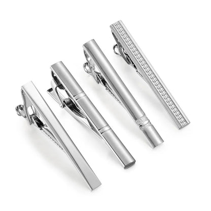 Minimalist Tie Clip For Men Tie Clip To Man Shirt Business Party Gift Box Jewelry Men&
