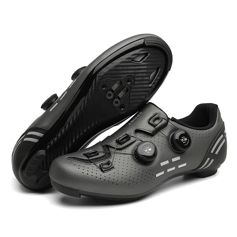Mens Cycling Shoes Anti-slip Mountain Bike Shoes Unisex Road Cycling Sneakers Racing Shoes Outdoor Womens Bicycle Sneakers Mtb