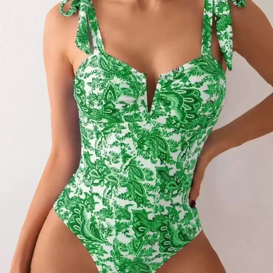 2025  New Swimwear Women Sexy Swimsuit One-Piece Swimming Suit Bathing Suit Bikini Set Beach Wear Monokini