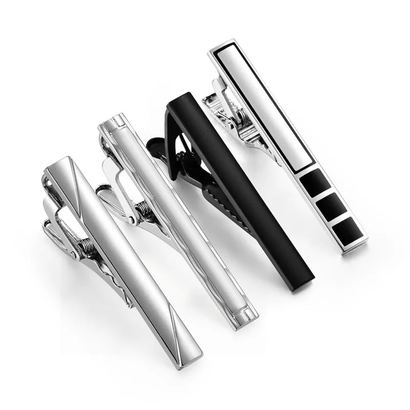 Minimalist Tie Clip For Men Tie Clip To Man Shirt Business Party Gift Box Jewelry Men&