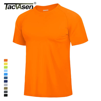 TACVASEN UPF 80+ Sun Protection T-shirts Men&