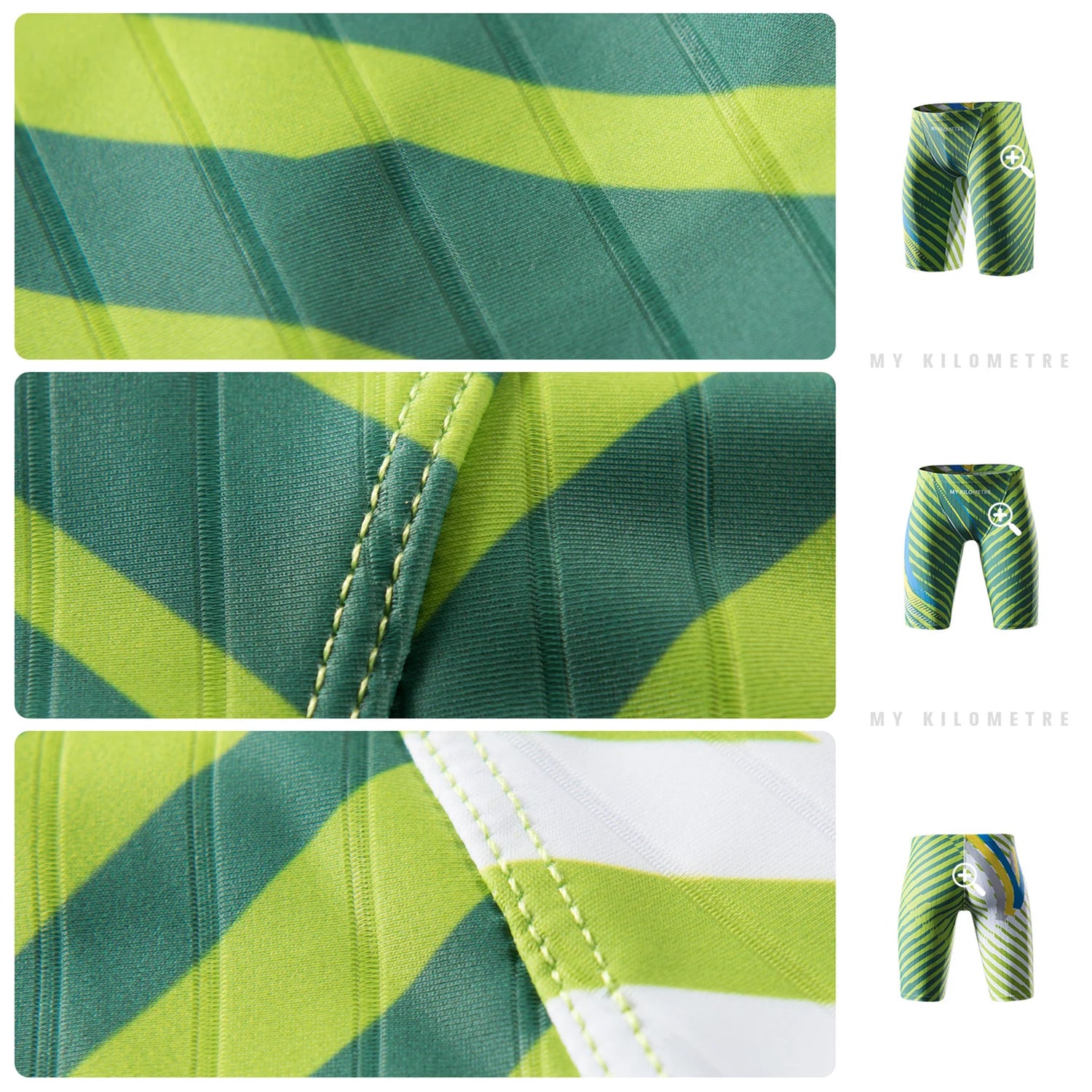 Men‘s Swimming Trunks Swimsuit Jammer Endurance Athletic Training Swimsuit Racing  Shorts Swimwear Men Swim Jammers Brief