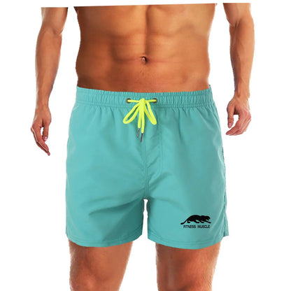 Mens Sexy Swimsuit Shorts Swimwear Men Briefs Swimming Quick Dry Beach Shorts Swim Trunks Sports Surf Board Shorts With Lining