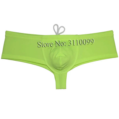 Mens Hipster Swimwear Brazilian Bikini Cut Surf Board Shorts Briefs Underwear