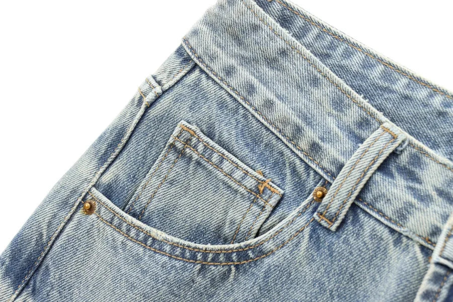 ETJ Wide-leg high-waisted jeans  women&