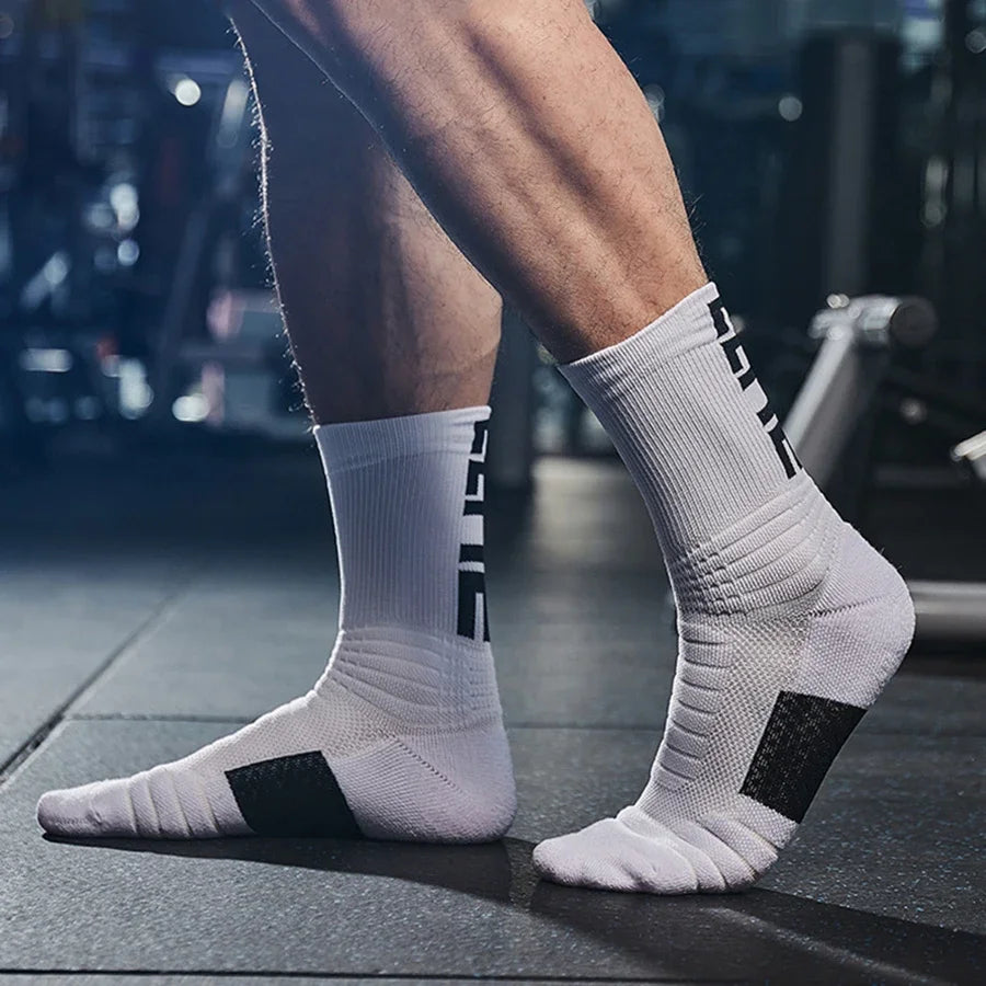 Sports Socks for Football Basketball Baseball Rugby Soccer Cycling Running Hiking Tennis Skateboard