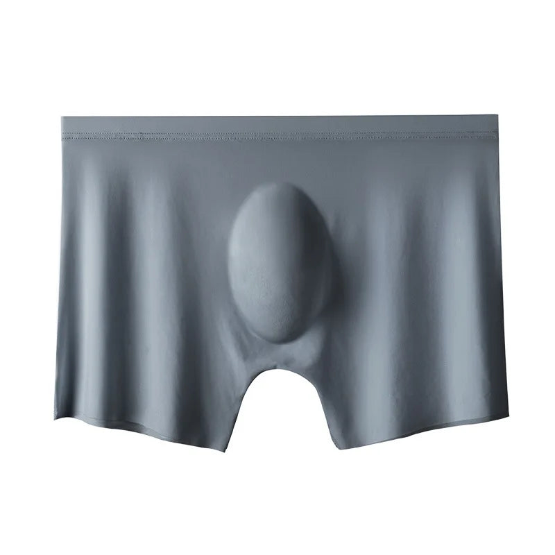 1pc Mens Boxers Shorts Ice Silk Men Panties Seamless Sexy Underwear Man Underpants Panties Male Antibacterial Breathable Briefs