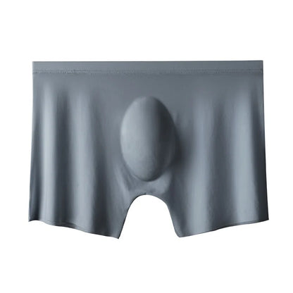 1pc Mens Boxers Shorts Ice Silk Men Panties Seamless Sexy Underwear Man Underpants Panties Male Antibacterial Breathable Briefs