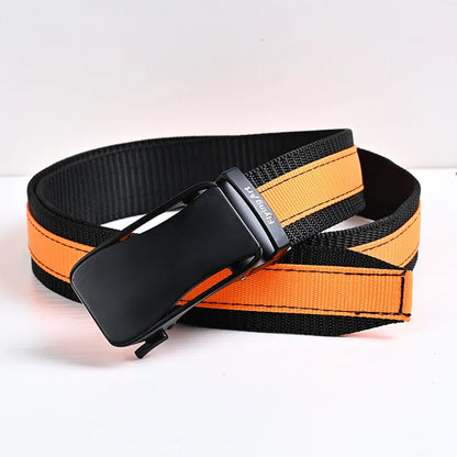 3.5cm Automatic Buckle Belt Jeans Belts For Man Designer Belts Fashion Belts Man Belt Buckle Military Accessories Mens Belt