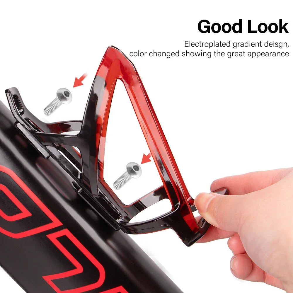 Bicycle Bottle Cages MTB Road Bike Water Bottle Holder Colorful Lightweight Cycling Bike Bottle Mount Rack Bicycle Accessories