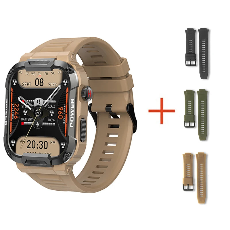 Original Smart Watch Men GPS Tracker Wireless Call Fitness Hours Waterproof Sport Smartwatch for Women Android IOS Phones 2025