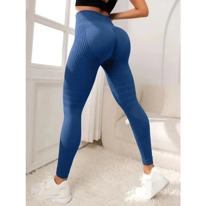 High Waisted 3D Butt Lifting Tummy Control Leggings Anti Cellulite Training Legging for Gym Workout
