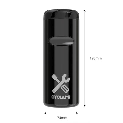 CYCLAMI Portable Bicycle Repair Tool Storage Box Waterproof Toolkit For Bottle Cage Mount Cycling Accessories