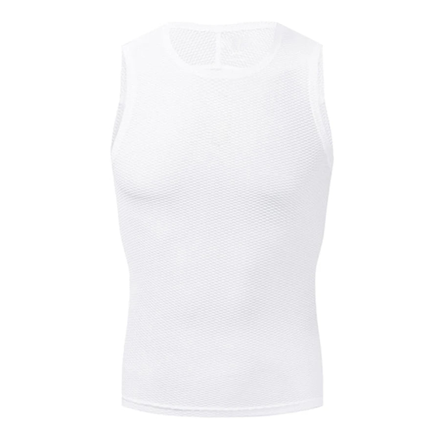 Cycling Underwear Sport Base Layer White Cycling Jersey Reflective Vest Men Undershirt Quick Dry Elastici Vest Road Bike Jersey