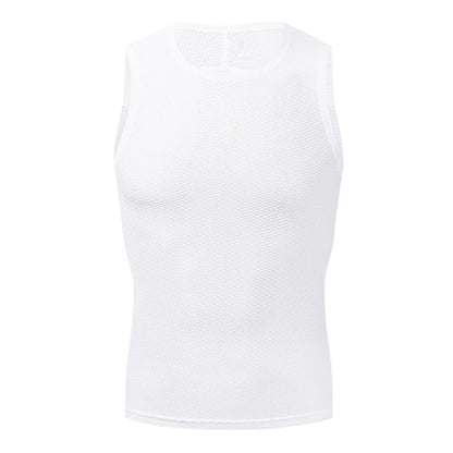 Cycling Underwear Sport Base Layer White Cycling Jersey Reflective Vest Men Undershirt Quick Dry Elastici Vest Road Bike Jersey
