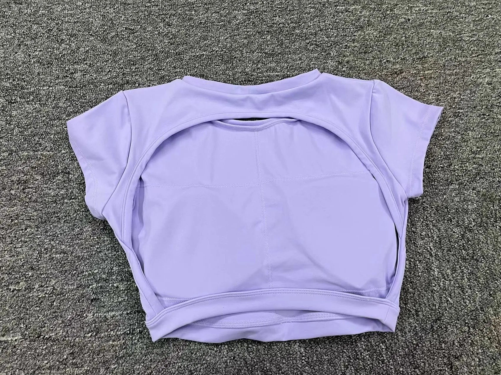 New Sports Shirts Breathable Workout Sportswear Fitness Backless Yoga Clothing Chest Pads Sport Crop Tops Gym Top Women