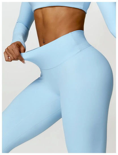 Women Leggings For Fitness High Waist Long Pants Gym Yoga Pants Women Hip Workout Push Up Scrunch Butt Tights Women Clothing
