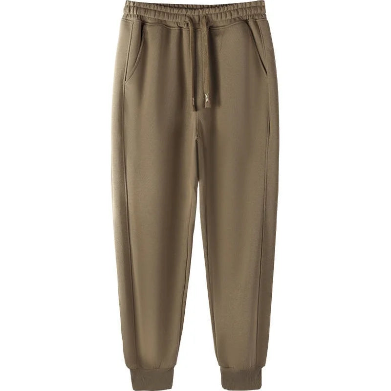 Mens Casual Pants Spring Autumn Sweatpants Men Running Jogger Sports Gym Trousers Fashion Solid Workout Basic Long Pants M-5XL