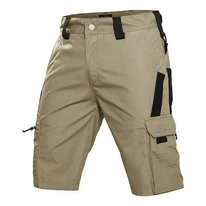 Military Green Outdoor Cargo Pant Men Tactical Shorts Summer Waterproof Urban Shorts Trekking Camping Multi Pocket Hiking Shorts